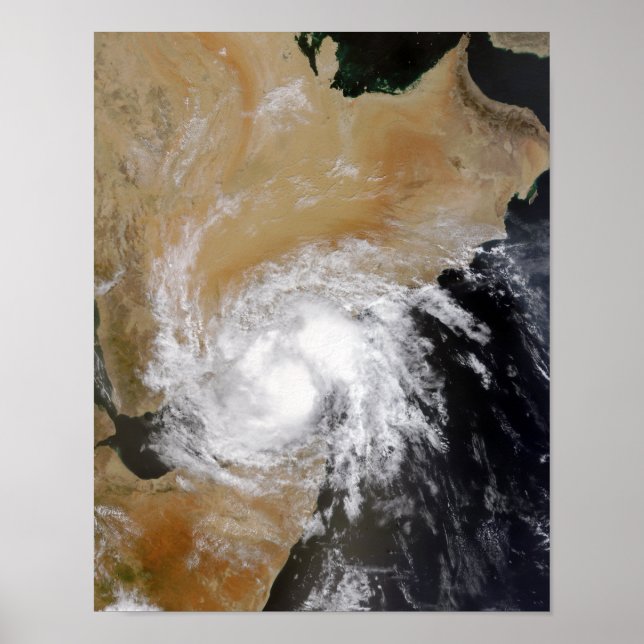 Póster Tormenta tropical tres en el norte de India (Frente)
