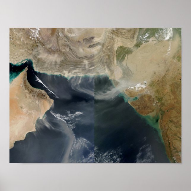 Póster Tormentas de polvo (Frente)