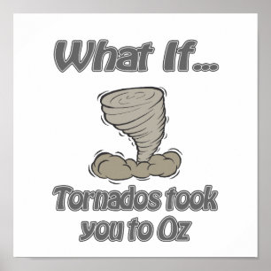 Póster Tornado a Oz