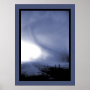 Póster Tornado cerca de Cordell, Oklahoma