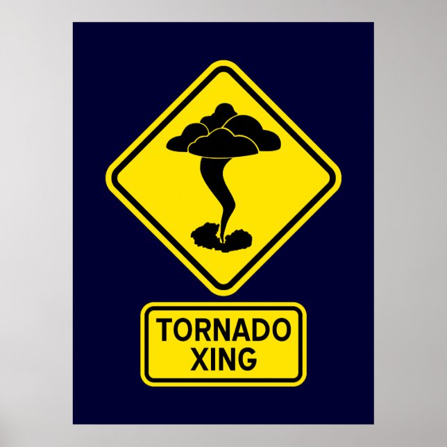 Póster Tornado Crossing Poster (Frente)