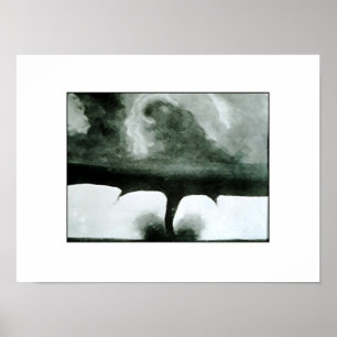 Póster Tornado de 1884