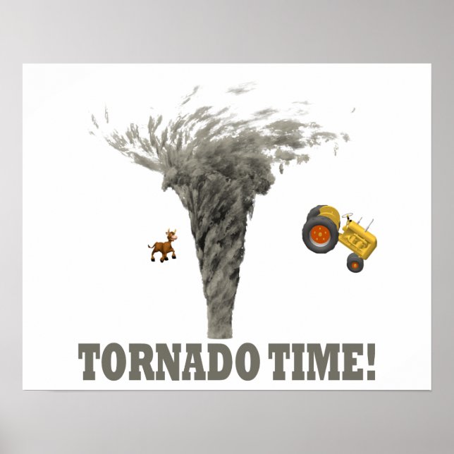PÓSTER TORNADO TIME (Frente)