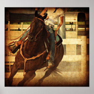 Póster Tornándose caballo