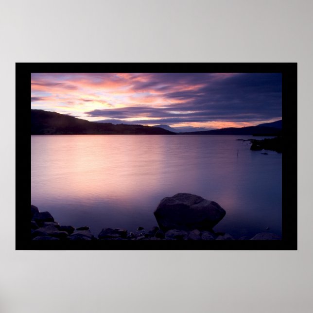 Póster Tornándose púrpura (Frente)