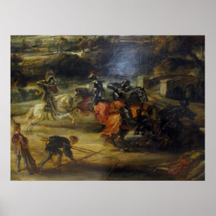 Póster Torneo cerca de las cabras del castillo de Steen