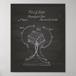 Póster Torneo de Patent Art Chalkboard 1856