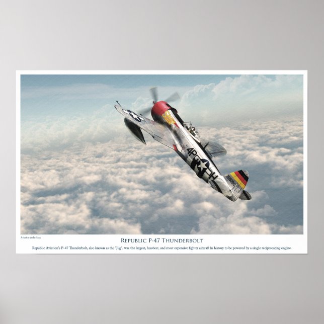 Póster Tornillo de la República P-47 (Frente)