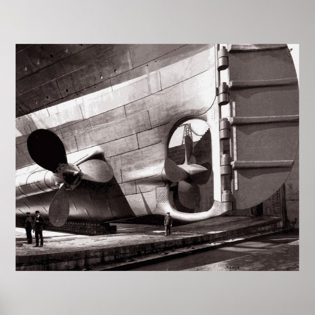 Póster TORNILLOS TITANITARIOS y RUDDER 1911 (Frente)