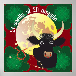 Póster Toro 21 al de 20 pósteres Aprile maggio