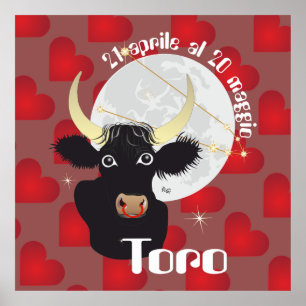 Póster Toro 21 aprile al 20 maggio Poster