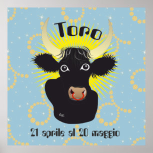 Póster Toro 21 aprile al 20 maggio Poster