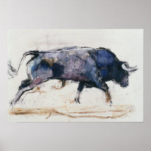 Póster Toro de carga 1998