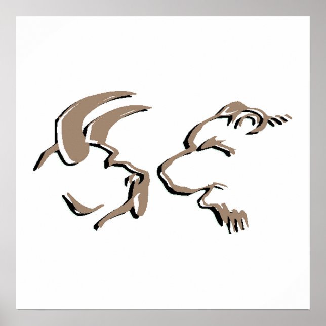 Póster Toro Y Oso (Frente)