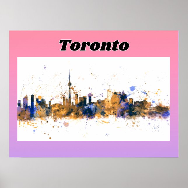 Póster Toronto (Frente)