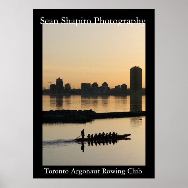 Póster Toronto Argonaut Rowing Club (Frente)