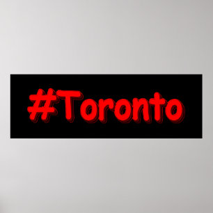 Póster "Toronto" Diseño Cuto. ¡Hazte con una en Zazzle
