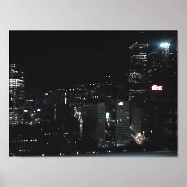 Póster Toronto por RZB (Frente)