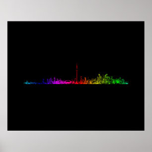Póster Toronto Rainbow