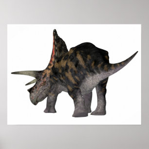 Póster Torosaurus Dinosaur Tail