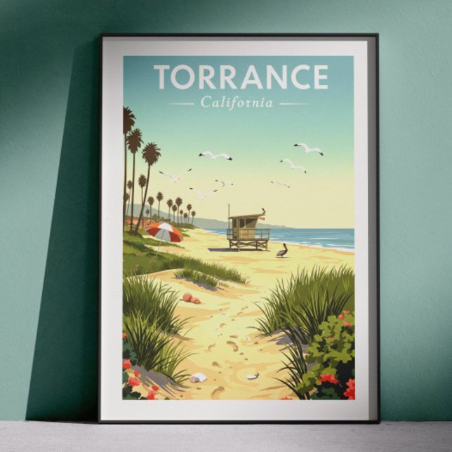 Póster Torrance California Vintage (Subido por el creador)