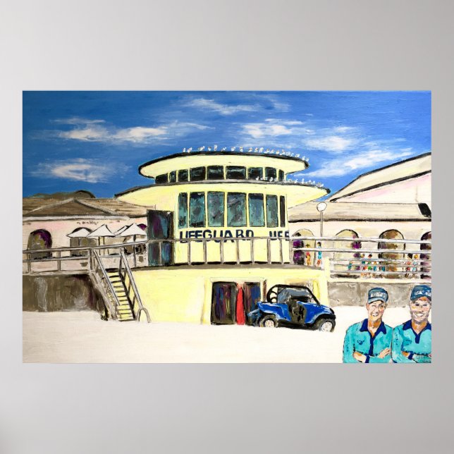 Póster Torre Bondi Lifeguard (Frente)