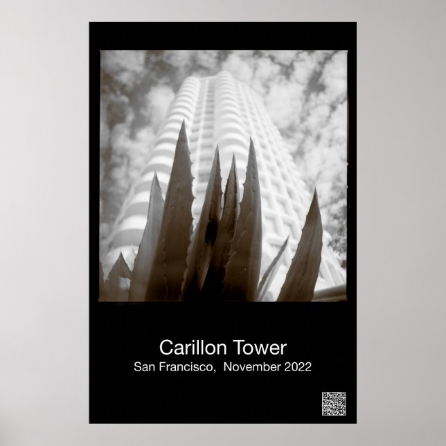Póster Torre Carillon de San Francisco (Frente)