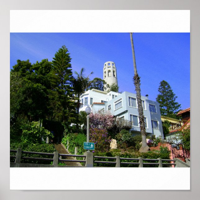 Póster Torre Coit (Frente)