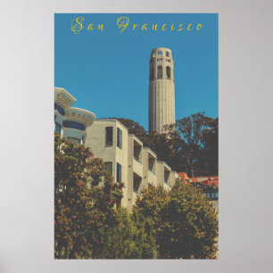 Póster Torre Coit