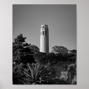 Póster Torre Coit, San Francisco - Fotografía de la ciuda
