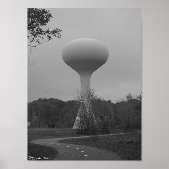 Póster Torre de agua (Frente)