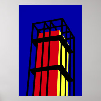 Póster Torre de Arne Jacobsen