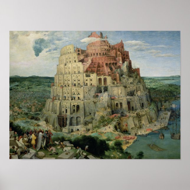 Póster Torre de Babel (Frente)