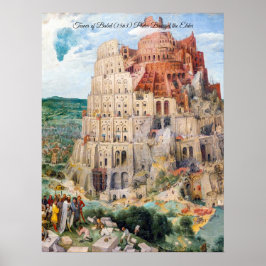 Póster Torre de Babel