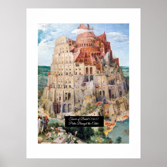 Póster Torre de Babel (Frente)