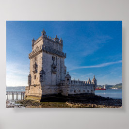 Póster Torre de Belem en Lisboa