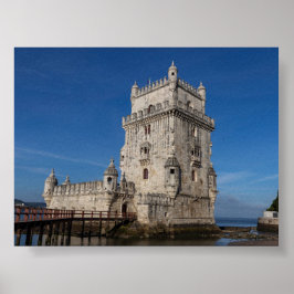 Póster Torre de Belem en Lisboa