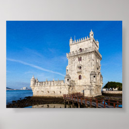 Póster Torre de Belem en Lisboa
