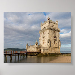 Póster Torre de Belem en Lisboa