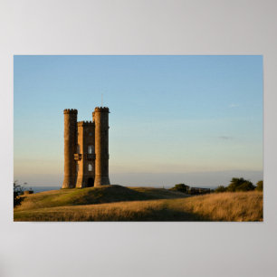 Póster Torre de Broadway en el poster de Cotswolds