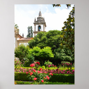 Póster Torre de campanas en Portugal