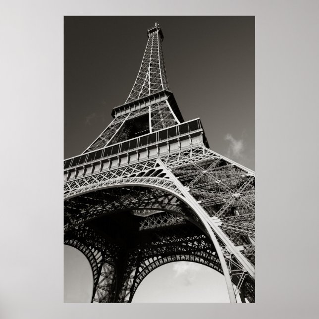 Póster torre de eiffel en parís (Frente)