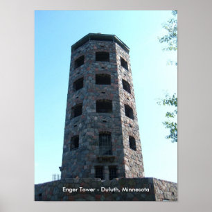 Póster Torre de Enger - Duluth, Minnesota