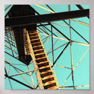 Póster torre de la razorback en manantiales de eureka