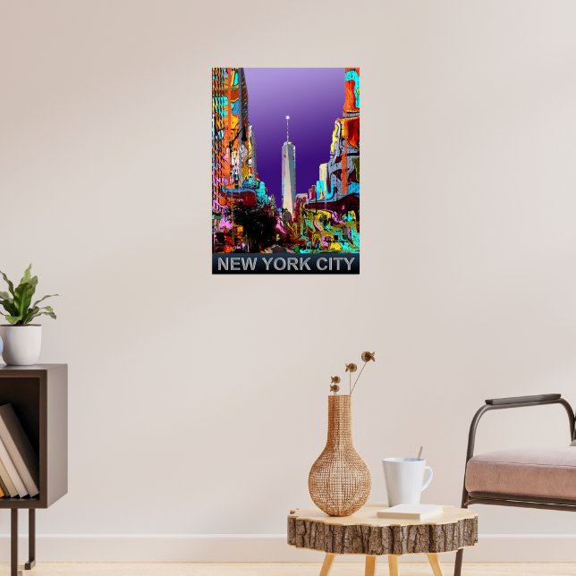Póster Torre de libertad de Nueva York (Salón 3)