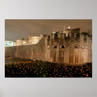 Torre de Londres más allá de la sombra creciente