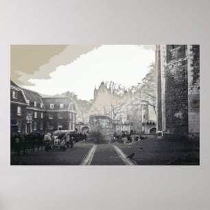 Póster Torre de Londres por Alexandra Cook aka Linandara