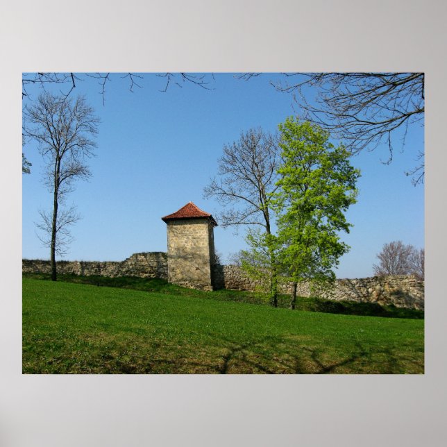 Póster torre de princesa (Frente)