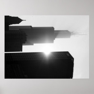 Póster Torre de Sears/de Willis, Chicago