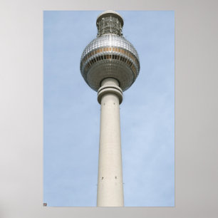 Póster Torre de Televisión de Berlín